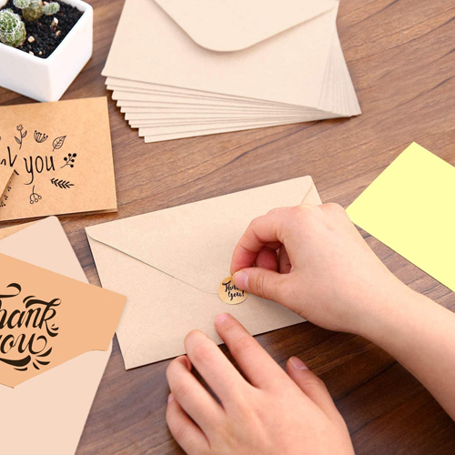 Thankyou Card With Envelope